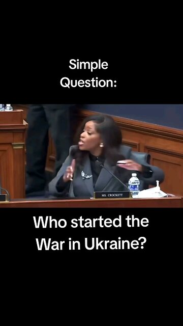Who started the Ukraine war?