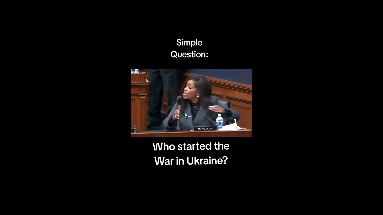 Who started the Ukraine war?