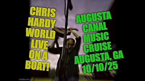 Misunderstanding (Genesis cover) - Chris Hardy World live on a BOAT!