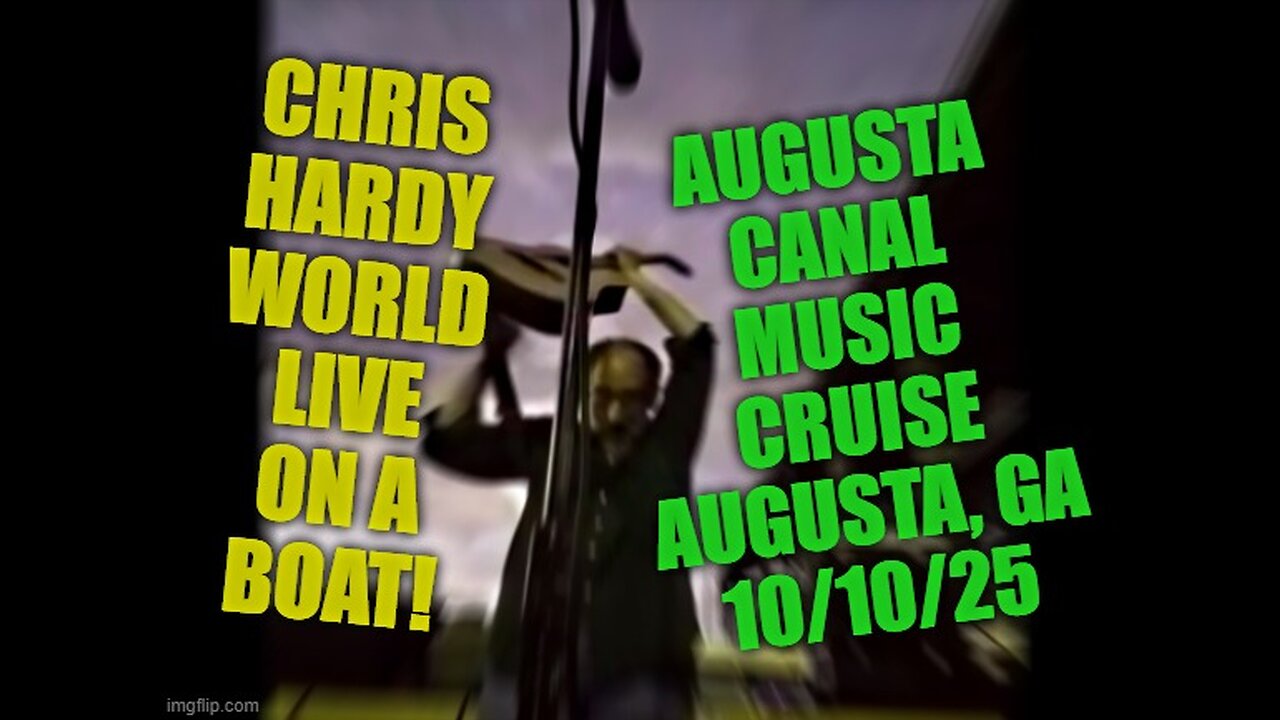 Misunderstanding (Genesis cover) - Chris Hardy World live on a BOAT!