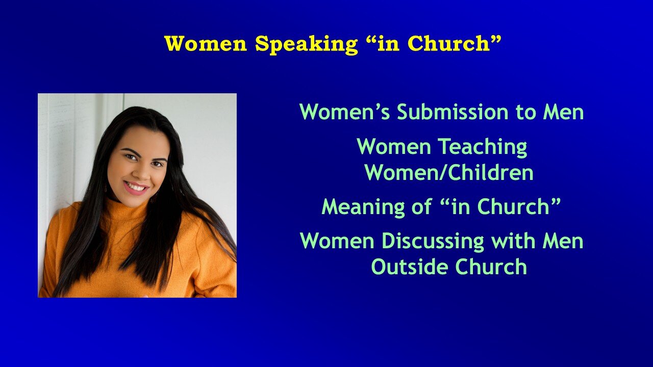 Video Bible Study: 1 Corinthians - #063