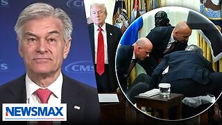 Dr. Oz reacts to man collapsing in Oval Office, reveals what Trump told family