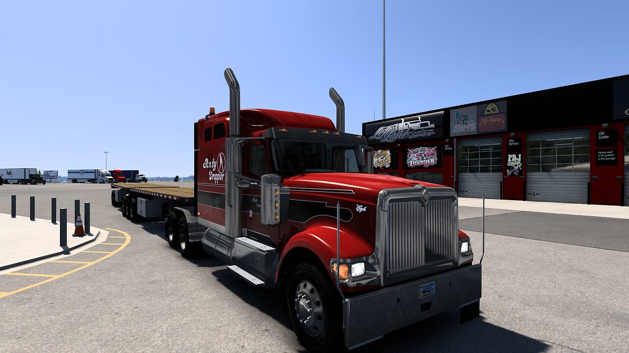 American Truck Simulator/ Left Lane Custom Chrome -128 player server