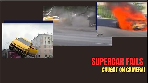 When Supercars Go Wrong – Shocking Crashes and Fails!"