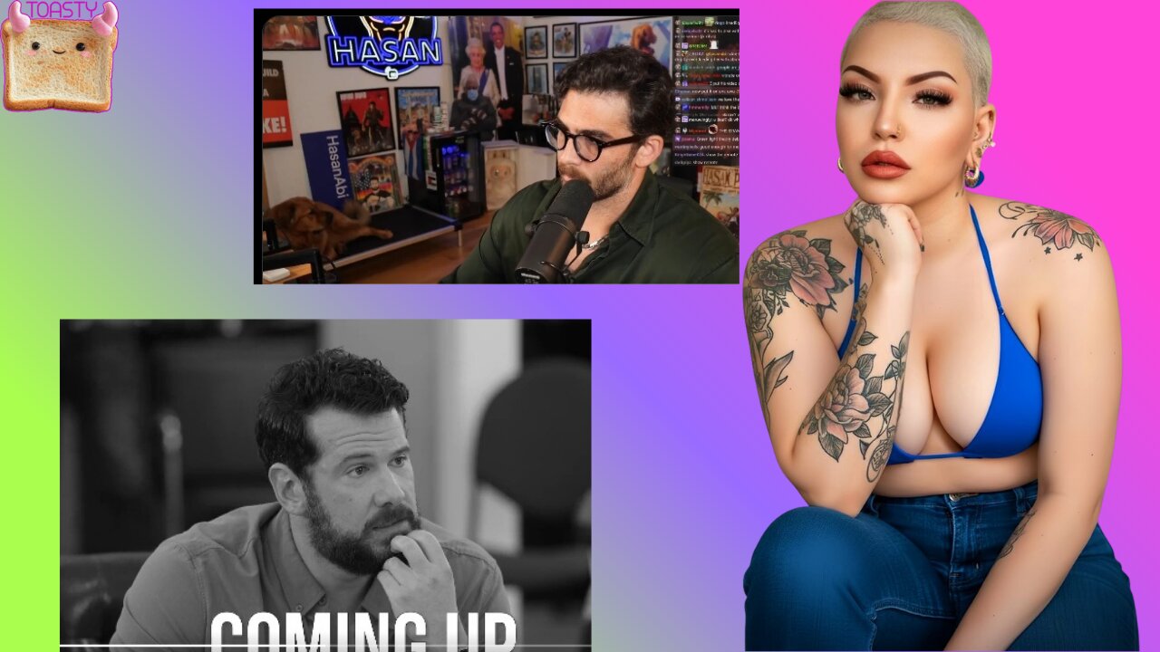 Hasan Piker under fire after SHOCKING his dog LIVE, Steven Crowder confronts black barbershop!