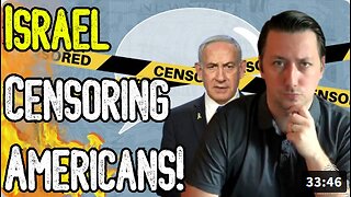 INSANE: ISRAEL CENSORING AMERICANS! - Social Media Deleting Posts As Israel Pays Fake Alt Medias!