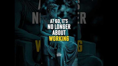 At 60, Protect Your Peace Before It’s Too Late | Stoicism