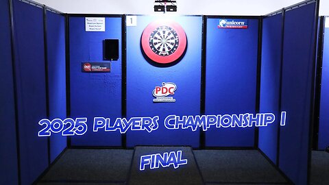 2025 Players Championship 1 Cross v Cullen