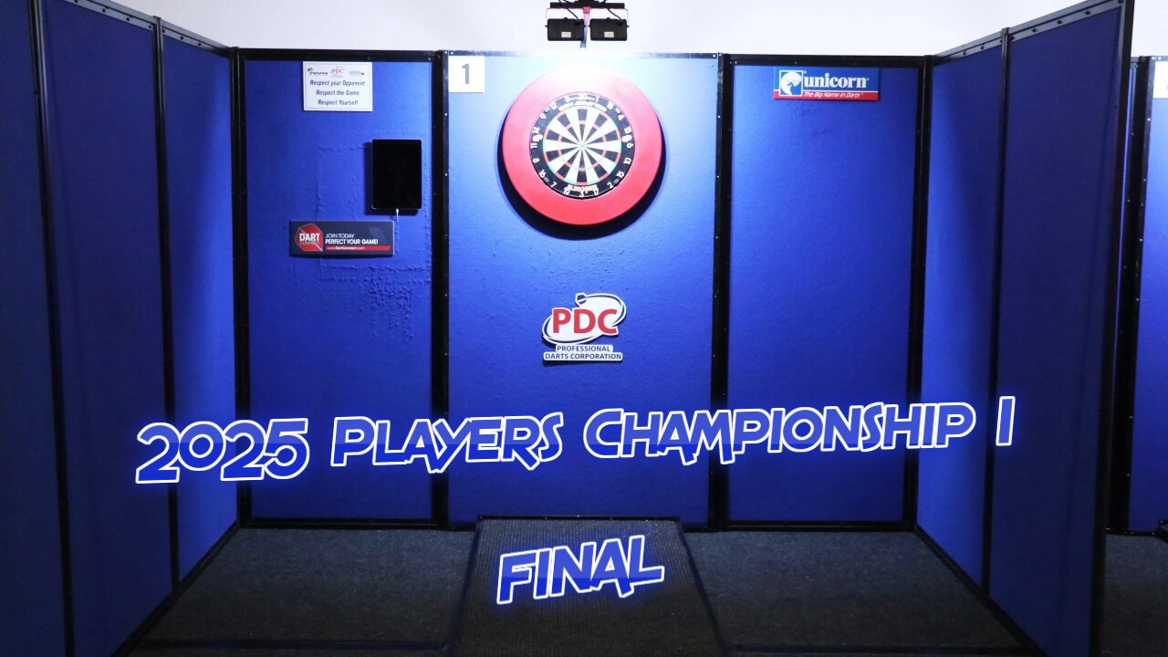 2025 Players Championship 1 Cross v Cullen