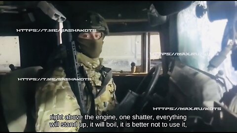 🇷🇺 ⚔️ Marines hijacked two Humvees and drove through enemy rear positions