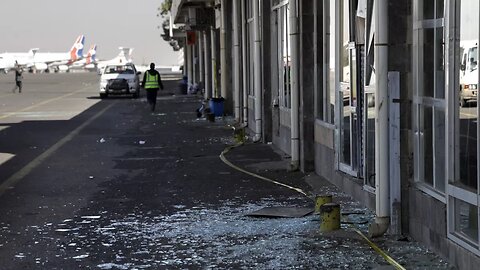 Damage at airport after Israel strikes Houthi rebels in Yemen s capital