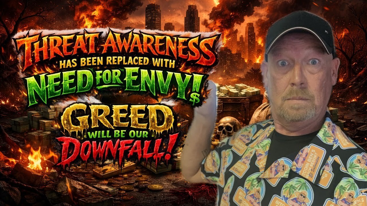 WE TRADED AWARENESS FOR ENVY… GREED COMES NEXT