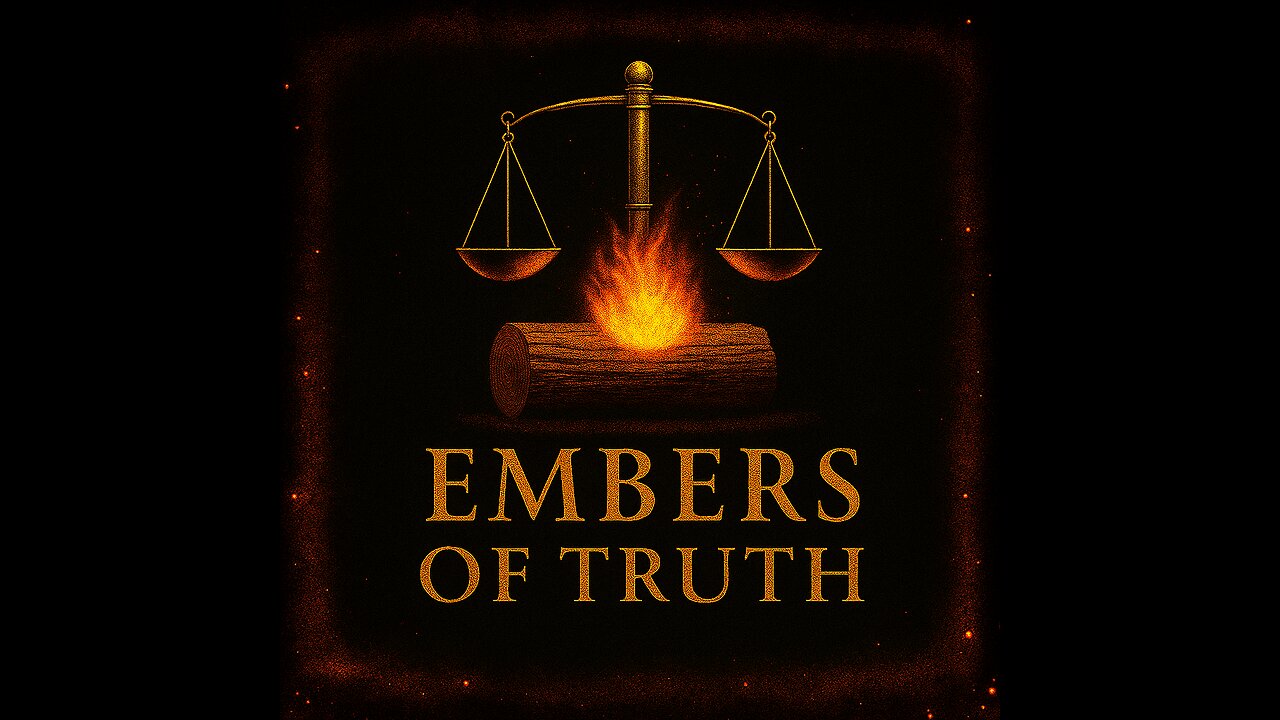 EMBERS OF TRUTH - 003 - Jay Jones violent fantasies and Democrat cover up