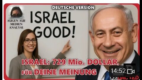 🇮🇱 Zum Teufel! Israel gab es gerade zu! Israel will Deine Meinung kaufen. (Redacted News - Deutsch)
