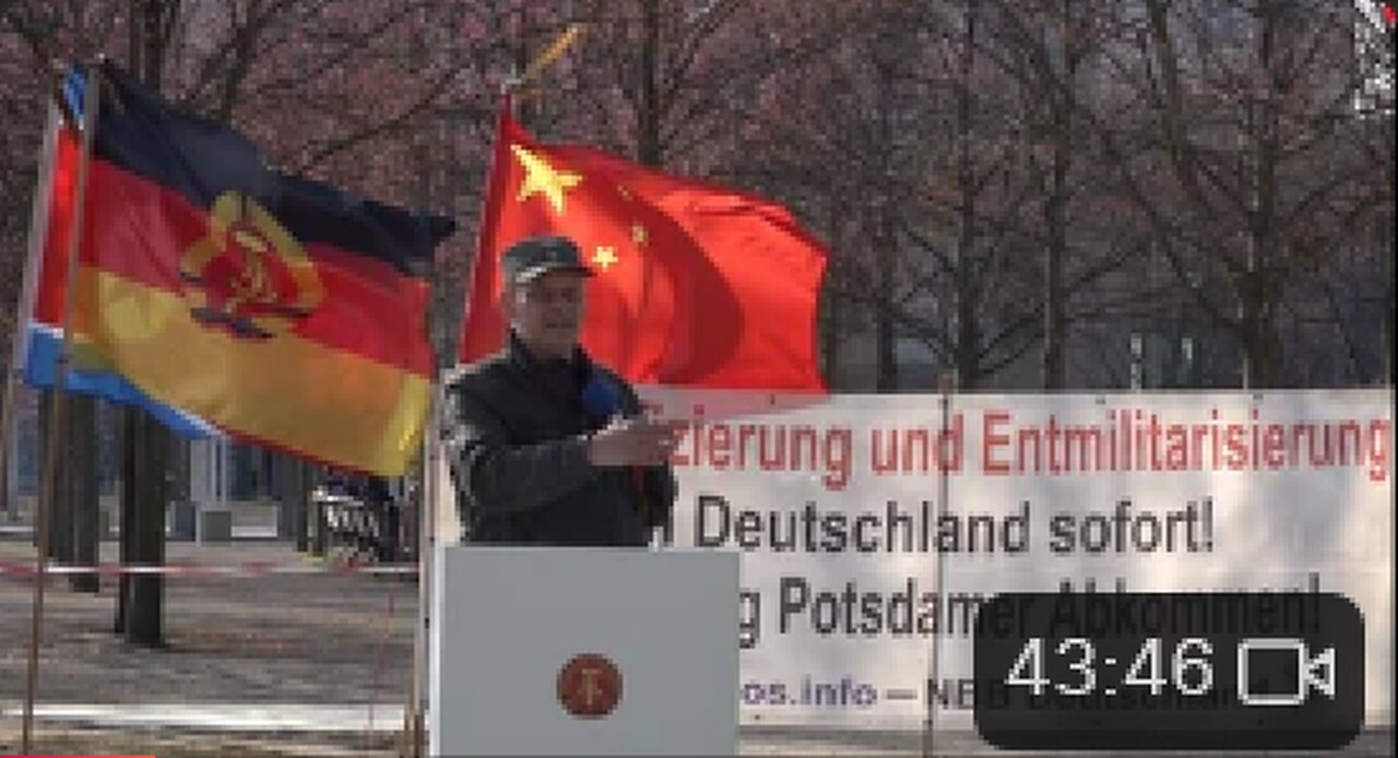 Entrechtete Menschen demonstrieren seit 75 Jahren wirkungslos im BRD-Besatzungsregime!