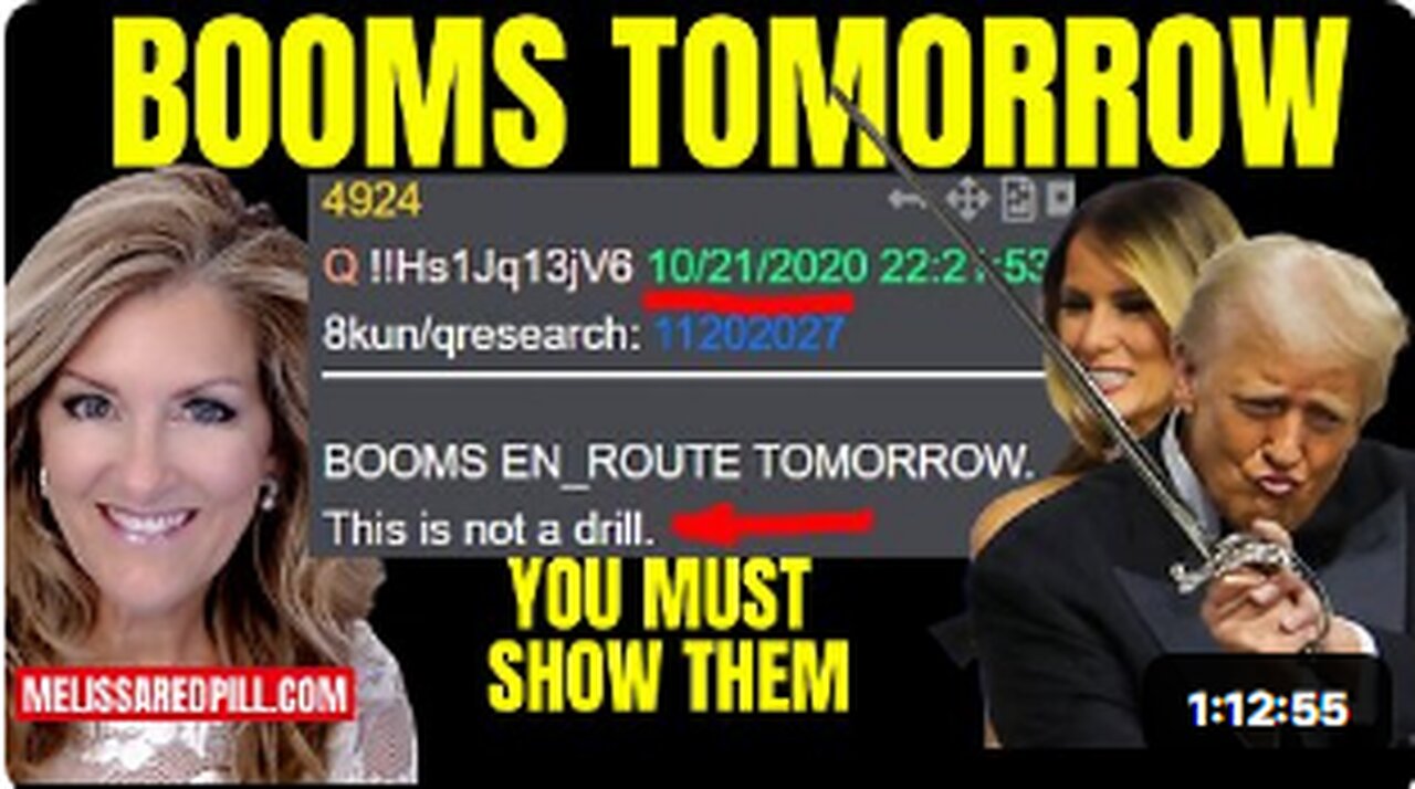 What are Booms Tomorrow Bibi Caught! Candace Alliance Tues 10-21-25 6 PM CST