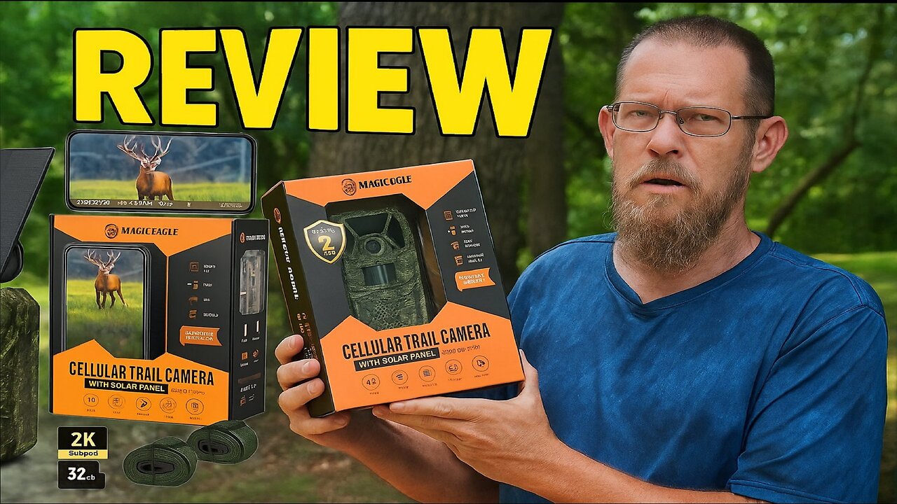 📦 Magic Eagle Trail Camera Unboxing, Setup, and Deployment! 🦅