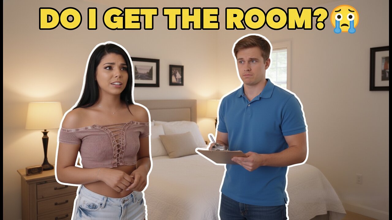 The Room Tour She Didn’t Expect 😅🏡