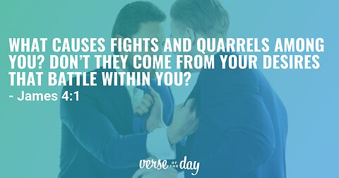 Wars and fighting in the church James 4:1-5