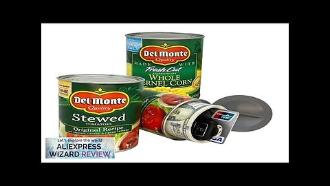 Hidden Safe Compartment Diversion Safe Food Cans Secret Stash Hiding Container Kitchen Review