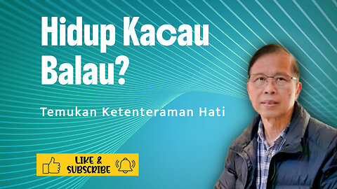Temukan Ketenangan Di Tengah Hidup Yang Kacau