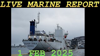 LIVE MARINE TRAFFIC REPORT 1 FEB 2025