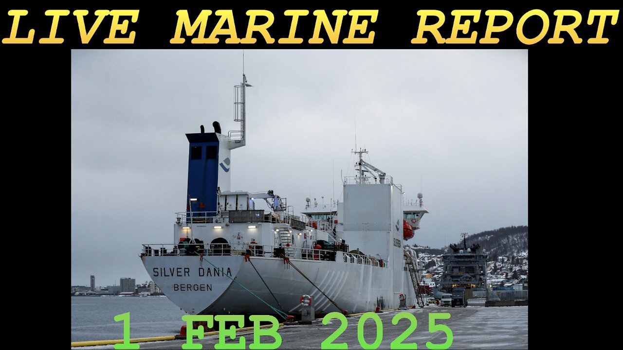 LIVE MARINE TRAFFIC REPORT 1 FEB 2025