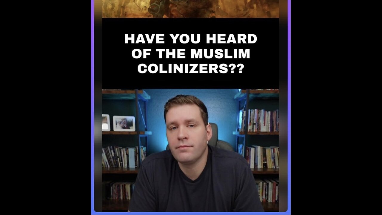 Captioned - Have you heard of the Muslim colonizers?