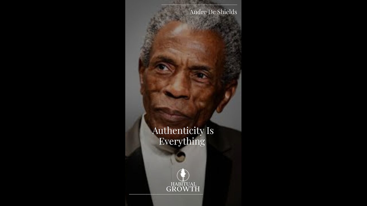 Authenticity is everything