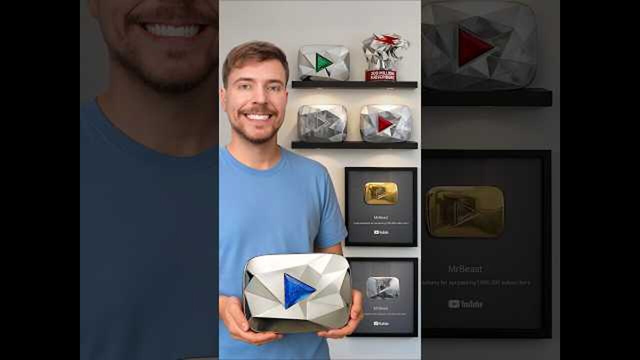 Every YouTube Play Button I Have