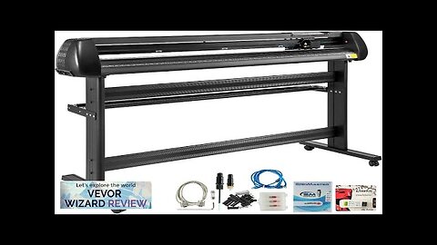 VEVOR Vinyl Cutter 53Inch Vinyl Cutter Machine Manual Vinyl Printer Plotter Cutter Review