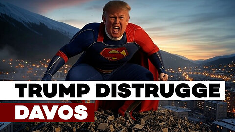 TRUMP DISTRUGGE DAVOS - il NON Tg del 21/01/2025