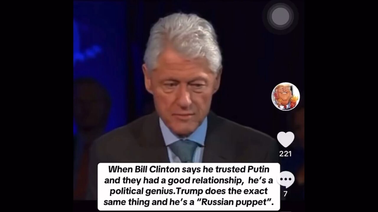 Bill Clinton on Putin