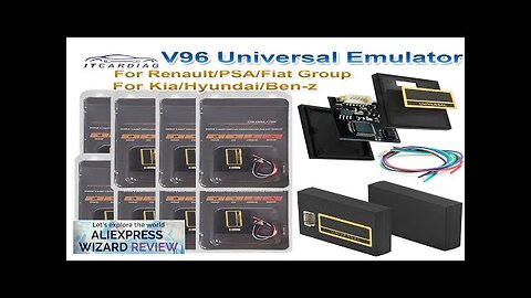 Universal V96 Car Emulator For Renault Group Juli V96 IMMO Off Emulator Review