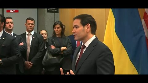 BREAKING NEWS:📣 Secretary of State Marco Rubio speaks in Switzerland about the Peace Talks with…
