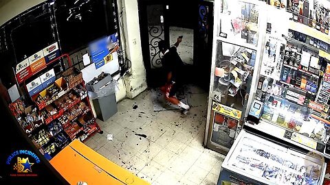 LAPD Southwest Division Liquor Store Shootout with Armed Suspect