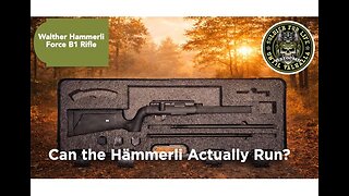 The Walther Hammerli Force B1....the All-in-One .22 Rifle