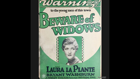 CS # #416. Beware of Widows (1961)