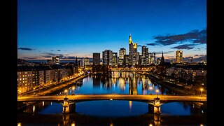 Frankfurt Serenity | A Peaceful Journey Through Germany’s Skyline 🌃✨