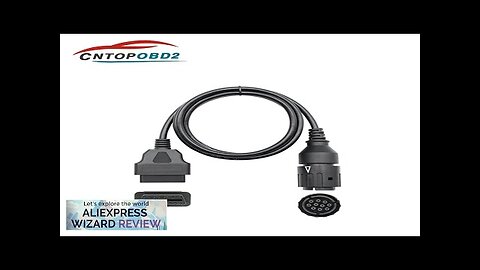 For BMW Motorcycles 10 Pin For BMW ICOM D Cable Cable Adapter Review