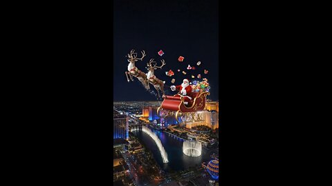 Santa in Las Vegas