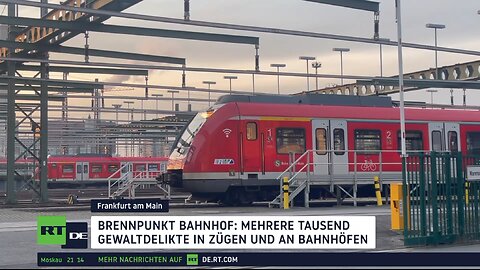 Gewalt in Zügen und an deutschen Bahnhöfen nimmt zu