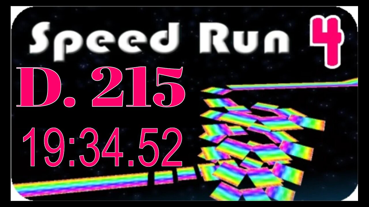 Roblox Speed Run 4: 45 Classic Levels No Major Skips in 19:34.52