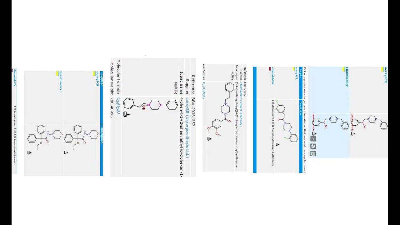 Опиаты на основе пиперазина. Bucinnazine... Драг🐉Дизайн