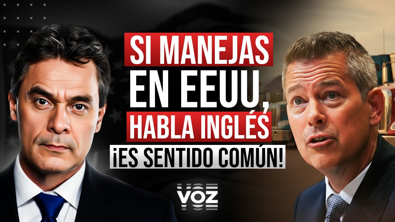 Si Manejas en EEUU, Habla Inglés. ¡Es Sentido Común!