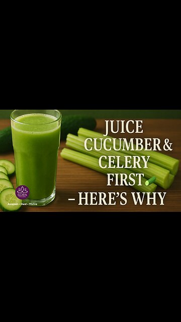 Juice Cucumber & Celery First 🥒 — Here’s Why