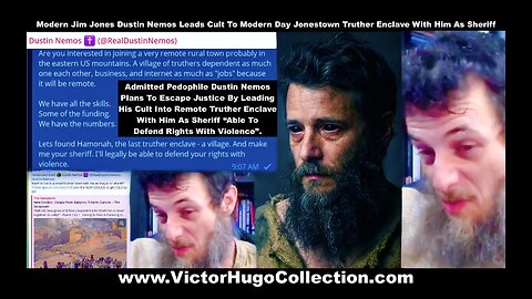 Modern Jim Jones Dustin Nemos Leads Cult To Modern Day Jonestown Truther Enclave With Him As Sheriff