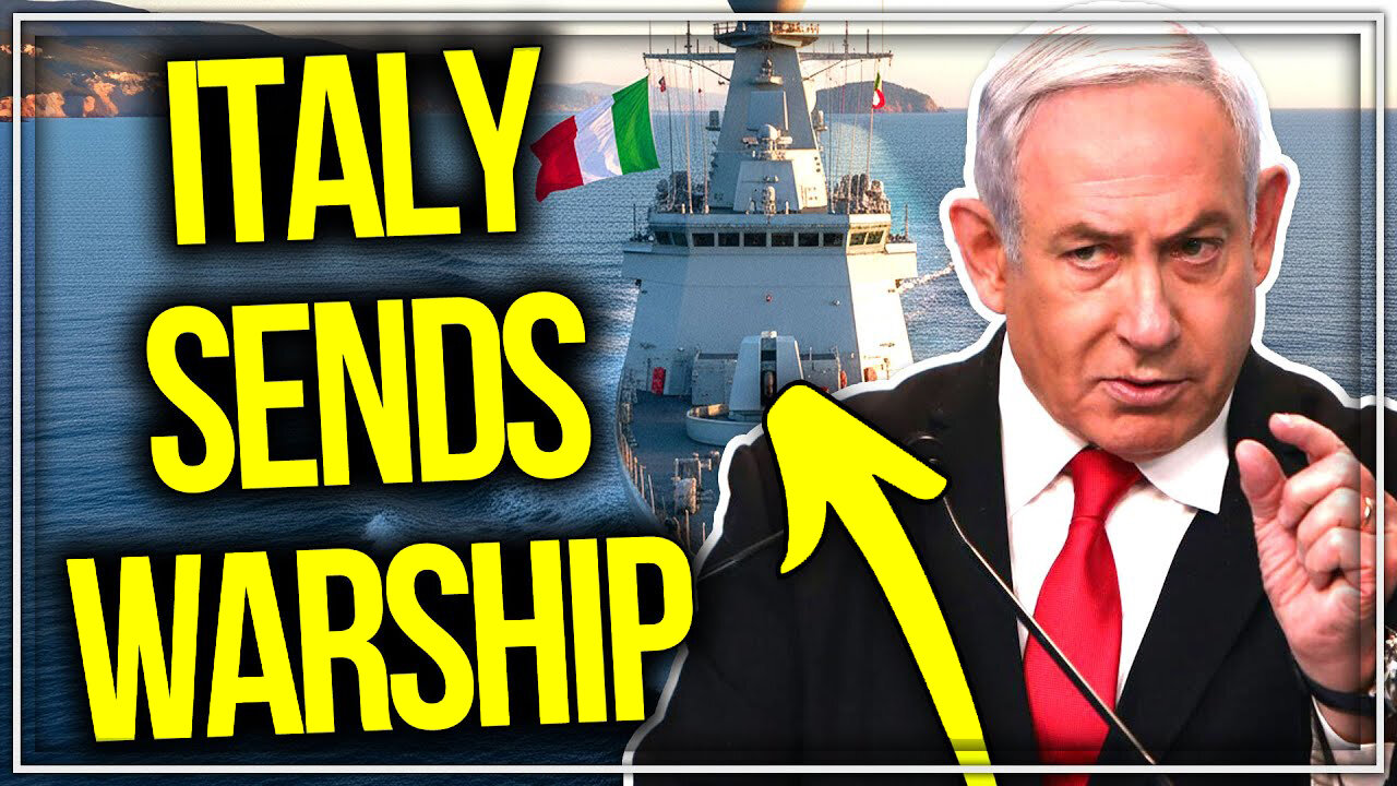 Italy and Spain Send WARSHIPS - Israel ATTACKS Gaza Aid Flotillas