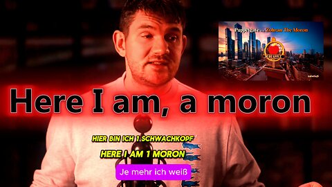 Parody program. Here I am, a moron. Zohran the Moron