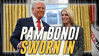 BREAKING: Pam Bondi Sworn In As US Attorney General